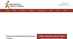 Desktop Screenshot of nrwc.com.au